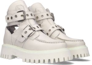 Bronx Groov-y 47322 Enkelboots Enkellaarsjes Dames Wit