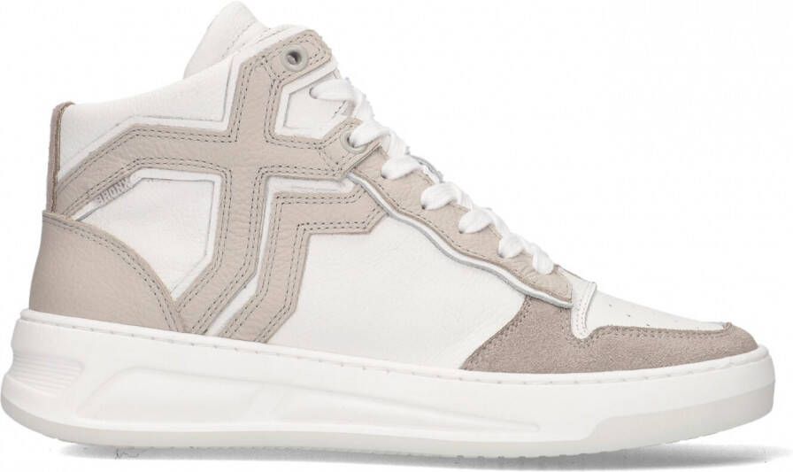 Bronx Witte Hoge Sneaker Old cosmo 47406