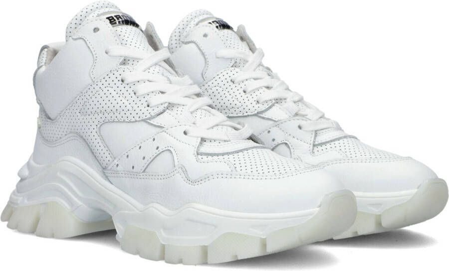 Bronx Witte Hoge Sneaker Tayke-over 47309