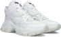 Bronx Tayke-over 47309 Hoge sneakers Leren Sneaker Dames Wit - Thumbnail 1