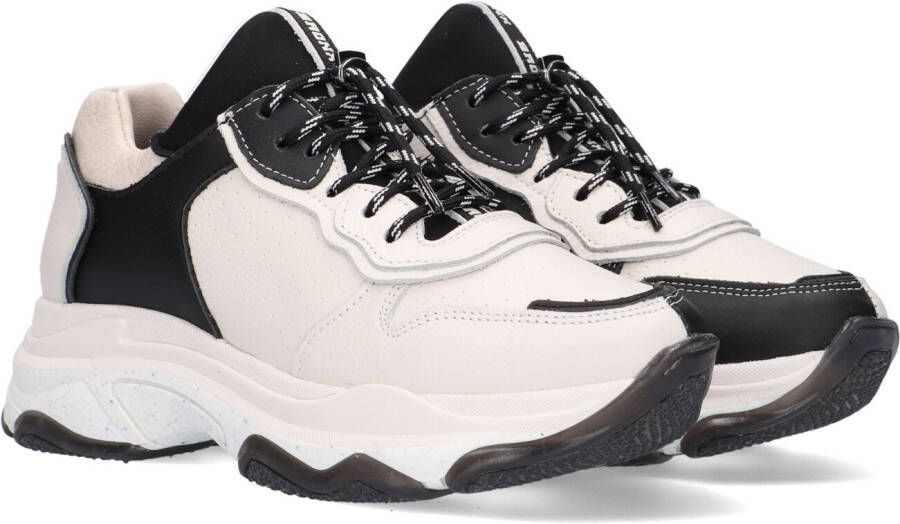 Bronx Sneakers Baisley 66412-A-3104 Off White Zwart