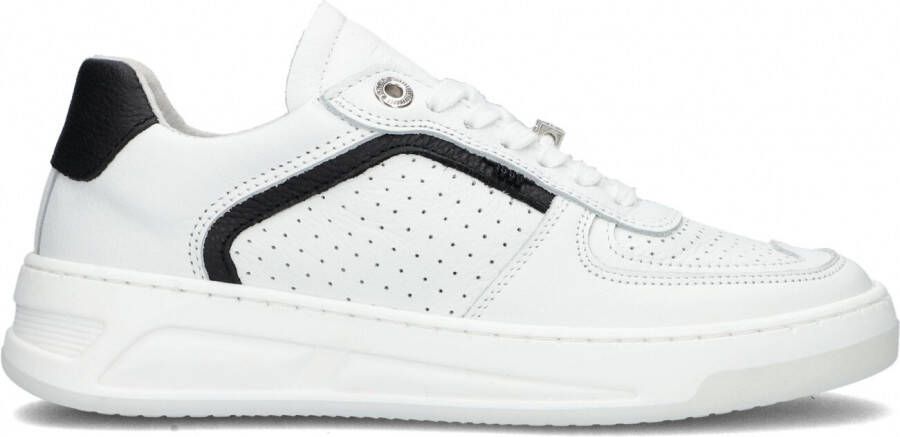Bronx Witte Lage Sneakers Old Cosmo 66425