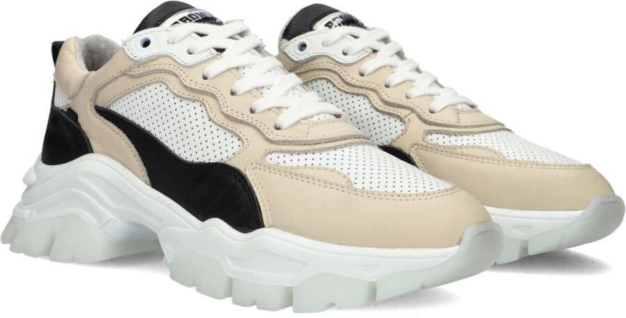 Bronx Tayke-over 66426 Lage sneakers Leren Sneaker Dames Wit