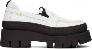 Bronx Witte Loafers Evi ann 66433
