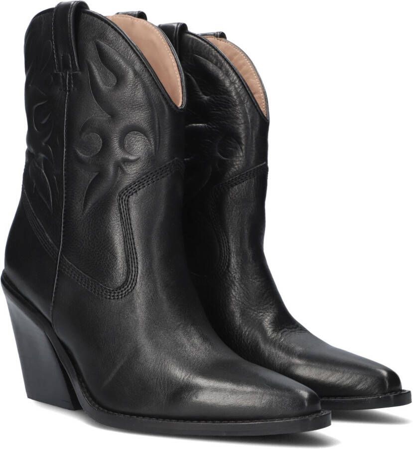 Bronx New-kole 34225 Cowboylaarzen Western Laarzen Dames Zwart