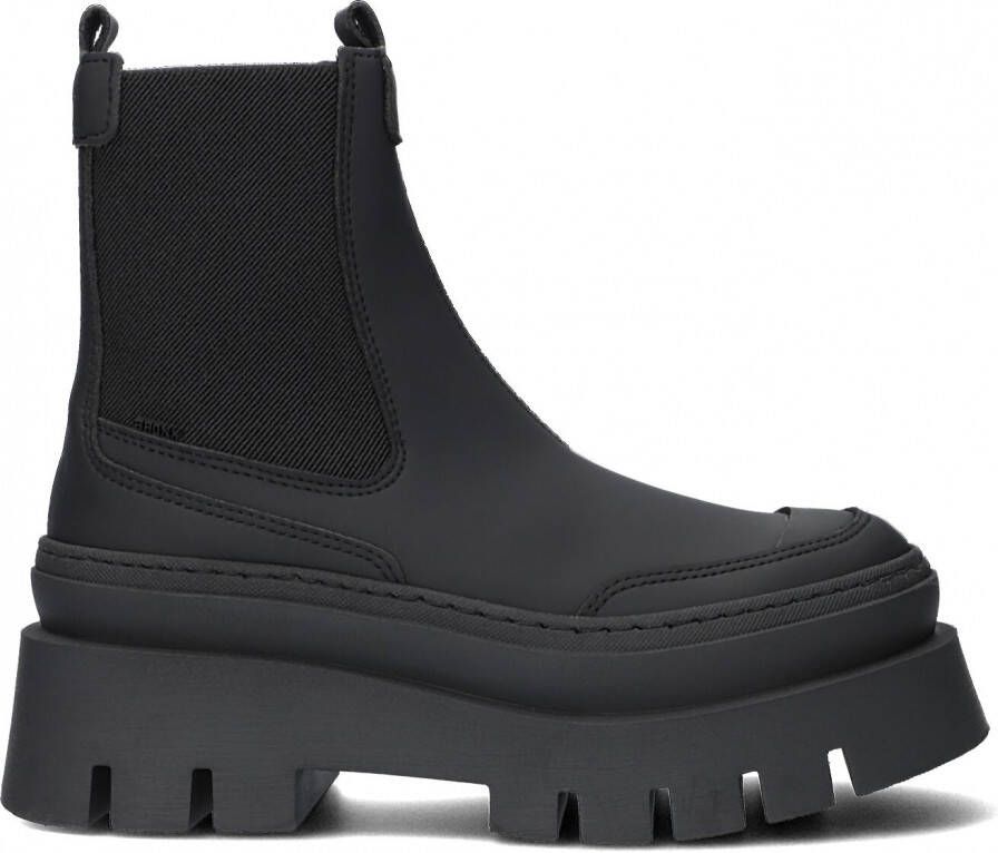 Bronx Evi ann 47427 Enkelboots Enkellaarsjes Dames Zwart