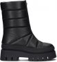 Bronx Zwarte Enkelboots Evi ann Front Zip 47379 - Thumbnail 1