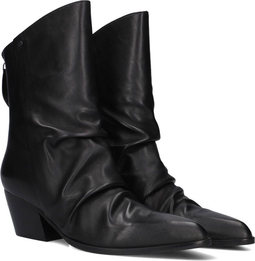 Bronx Lizz-y Enkellaarsjes Enkelboots met rits Dames Zwart
