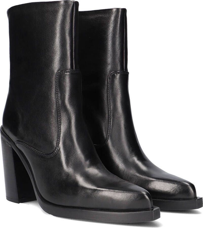 Bronx Mya Mae 34237 Enkellaarsjes Enkelboots met rits Dames Zwart