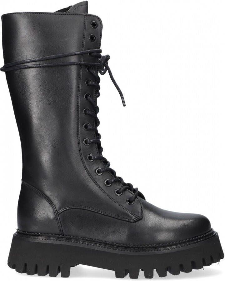 Bronx Groov y 14215 Veterboots Laarzen Met Veters Dames Zwart