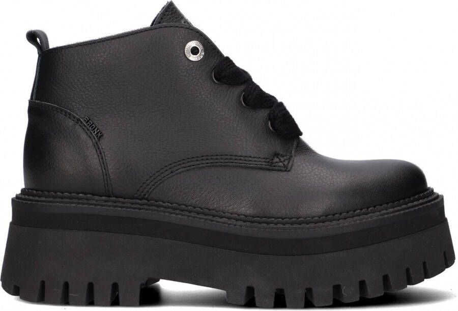 Bronx Zwarte Groov y Chuncks 47414 Veterschoenen