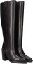 Bronx Zwarte Hoge Laars Eye-Catcher Black Dames - Thumbnail 1