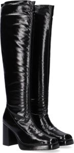 Bronx New Melanie High Stretch lak laarzen zwart