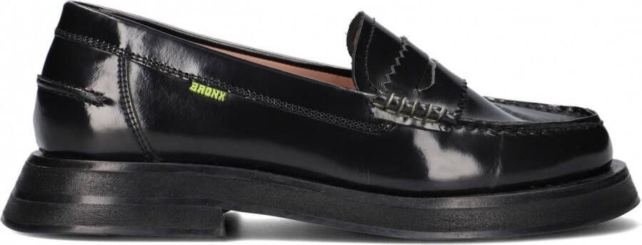 Bronx New-frizo 66436 Loafers Instappers Dames Zwart