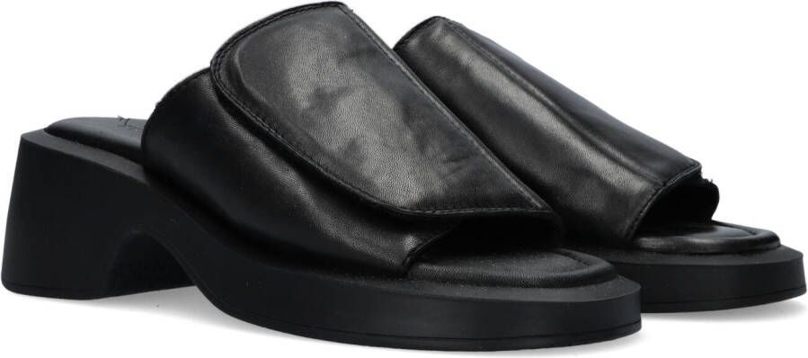 Bronx Zwarte Muiltjes Vita-sandal 84936