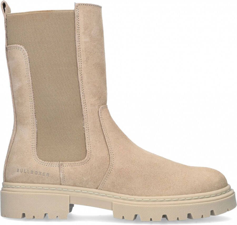 Bullboxer Ajs504 Chelsea boots Enkellaarsjes Beige