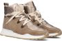 Bullboxer Beige Suède Enkelboots met Stijlvolle Details Beige - Thumbnail 1