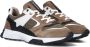 Bullboxer ATP001 Brown White Combinatie Sneaker - Thumbnail 1