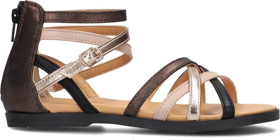 Bullboxer sandalen roségoud zwart Meisjes Imitatieleer Meerkleurig 31 - Foto 4