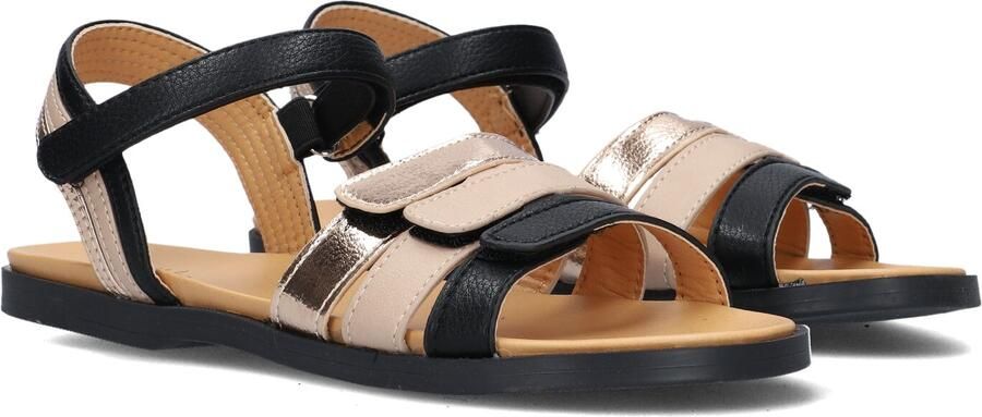 Bullboxer sandalen zwart lichtroze Meisjes Imitatieleer Meerkleurig 37