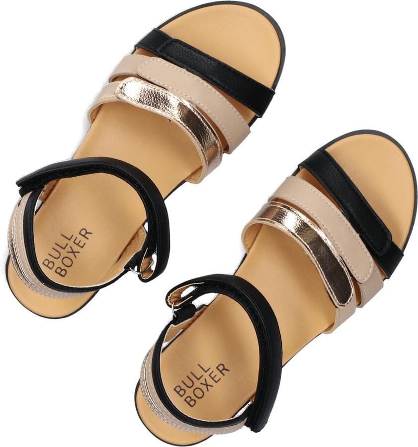 Bullboxer sandalen zwart lichtroze Meisjes Imitatieleer Meerkleurig 38