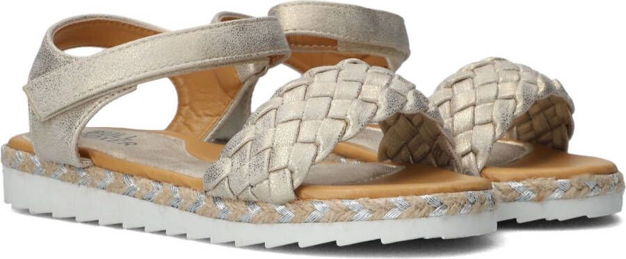 Vlechtwerk Aoa009 Sandalen Meisjes Goud