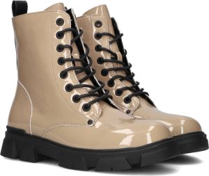 Bullboxer Aaf504f6s Veterboots Laarzen Met Veters Meisjes Taupe