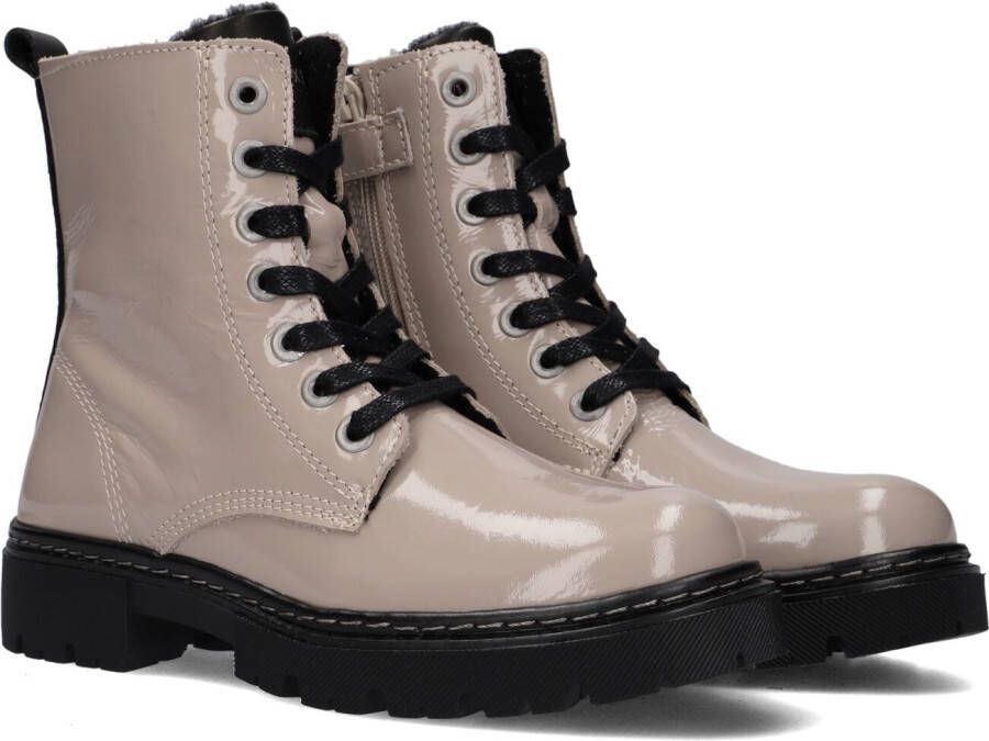 Bullboxer Ajs500 Veterboots Laarzen Met Veters Taupe