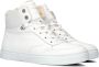 Bullboxer Aop510e6l Hoge sneakers Leren Sneaker Meisjes Wit - Thumbnail 1