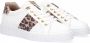 Bullboxer Aib006e5l Lage sneakers Leren Sneaker Wit - Thumbnail 4