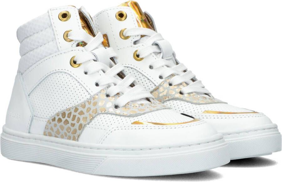 Bullboxer Witte Lage Sneakers Aop508