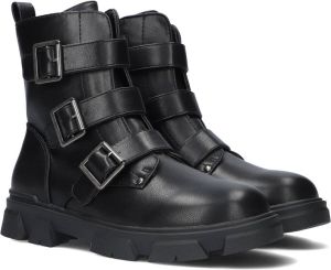 Bullboxer Aaf504 Veterboots Laarzen Met Veters Zwart