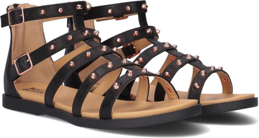 Bullboxer ALM015F1S sandalen met studs zwart Meisjes Imitatieleer Effen 30