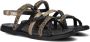 Bullboxer sandalen met panterprint zwart multi Meisjes Imitatieleer Panterprint 38 - Thumbnail 1
