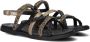 Bullboxer sandalen met panterprint zwart multi Meisjes Imitatieleer Panterprint 33 - Thumbnail 1