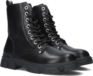 Bullboxer Aaf504 Veterboots Laarzen Met Veters Zwart
