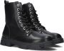 Bullboxer Aaf504 Veterboots Laarzen Met Veters Zwart - Thumbnail 1