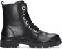 Bullboxer Ajs506 Veterboots Laarzen Met Veters Zwart - Thumbnail 4