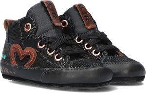 BunniesJR Bunnies JR 221520-989 Babysneakertjes Zwart Leer Veters