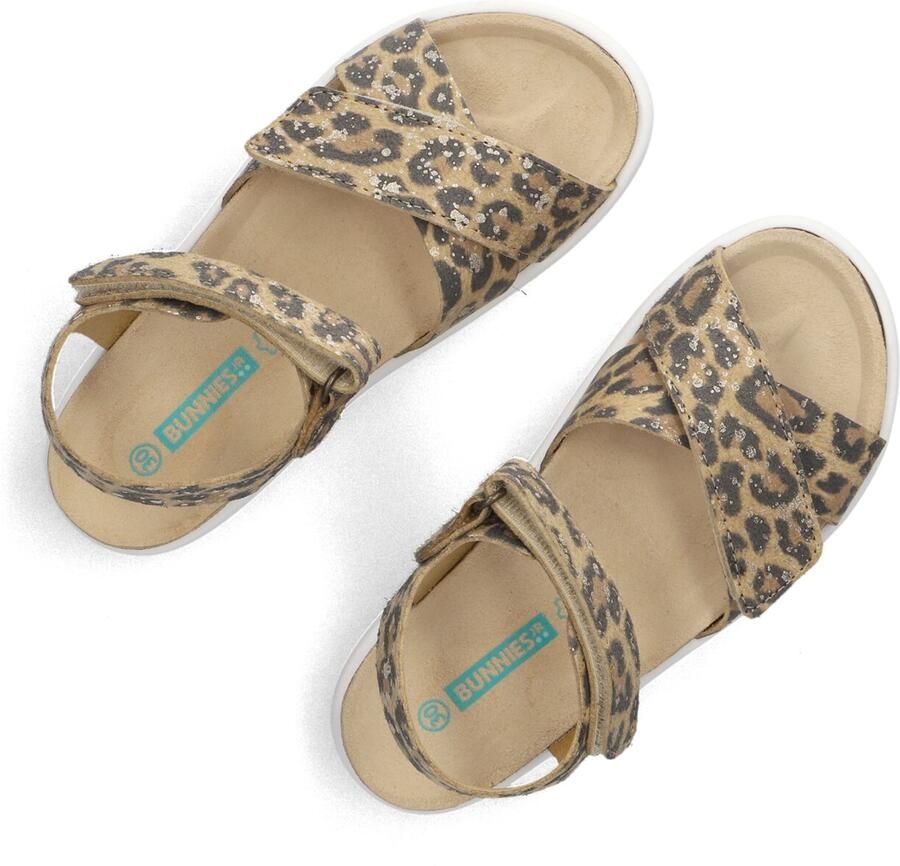 BunniesJR 226426-713 Meisjes Platte Sandalen Bruin Imitatieleer Klittenband - Foto 2