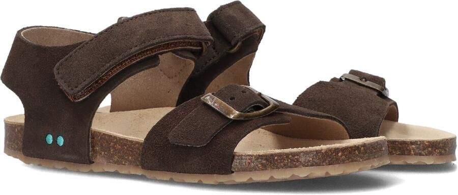 BunniesJR 226416-417 Platte Sandalen Bruin Imitatieleer Klittenband