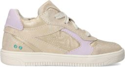BunniesJR 226208-994 Meisjes Lage Sneakers Beige Leer Veters