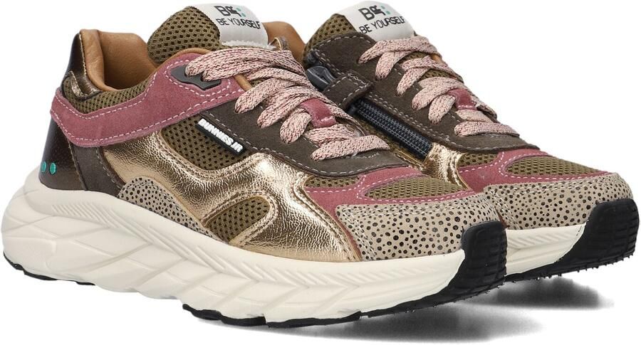BunniesJR 225842-908 Meisjes Lage Sneakers Multicolor Leer Veters - Foto 2