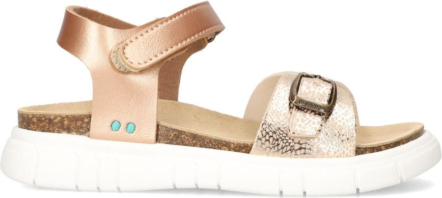 BunniesJR 226420-796 Meisjes Platte Sandalen Roze Imitatieleer Klittenband - Foto 3