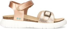 BunniesJR 226420-796 Meisjes Platte Sandalen Roze Imitatieleer Klittenband