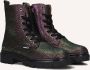 BunniesJR 225884-698 Meisjes Biker Boots Multicolor Suède Veters - Thumbnail 1