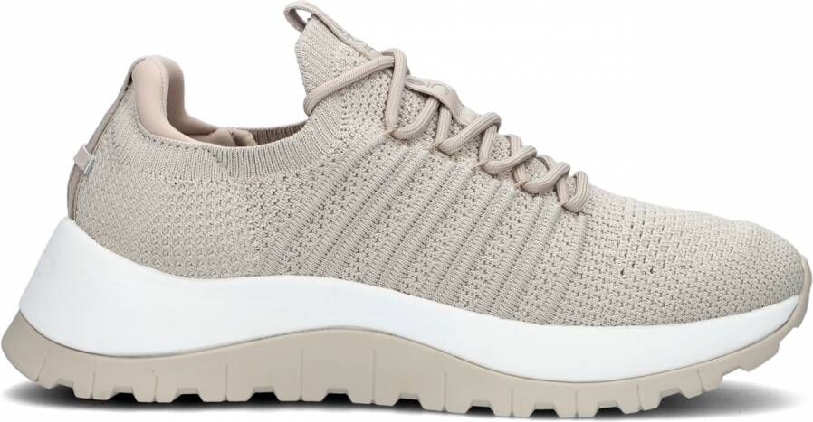 Calvin Klein Beige Lage Sneakers Knit Lace Up
