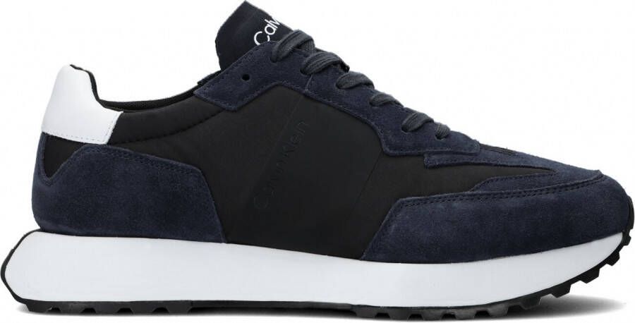 Calvin Klein Blauwe Lage Sneakers Low Top Lace Up