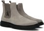 Calvin Klein Jeans Chelsea boots van leer model 'LUG MID CHELSEA' - Thumbnail 1