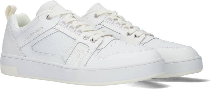 Calvin Klein Witte Lage Sneakers Basket Cupsole R Insert